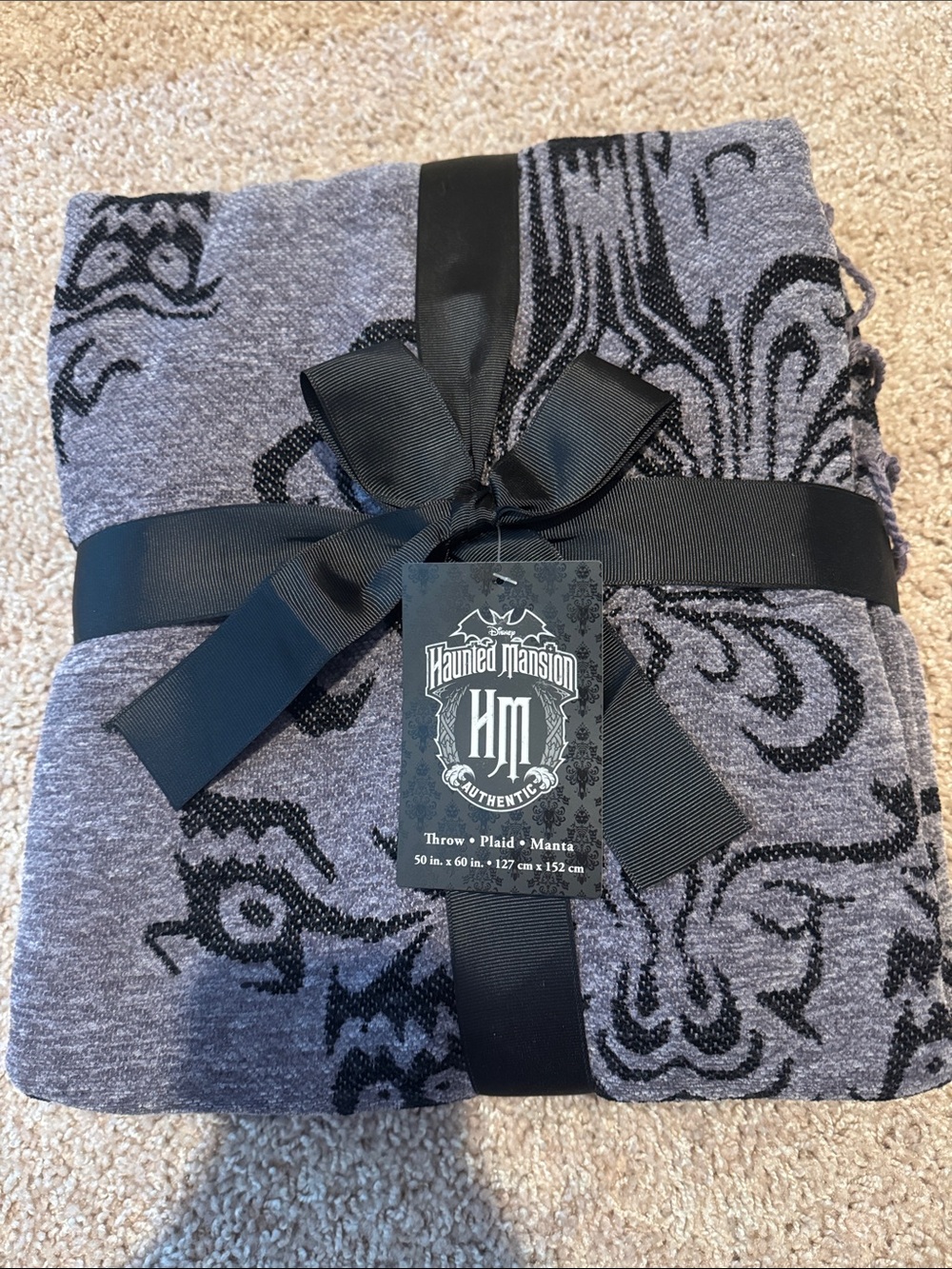 NWT Haunted Mansion Throw